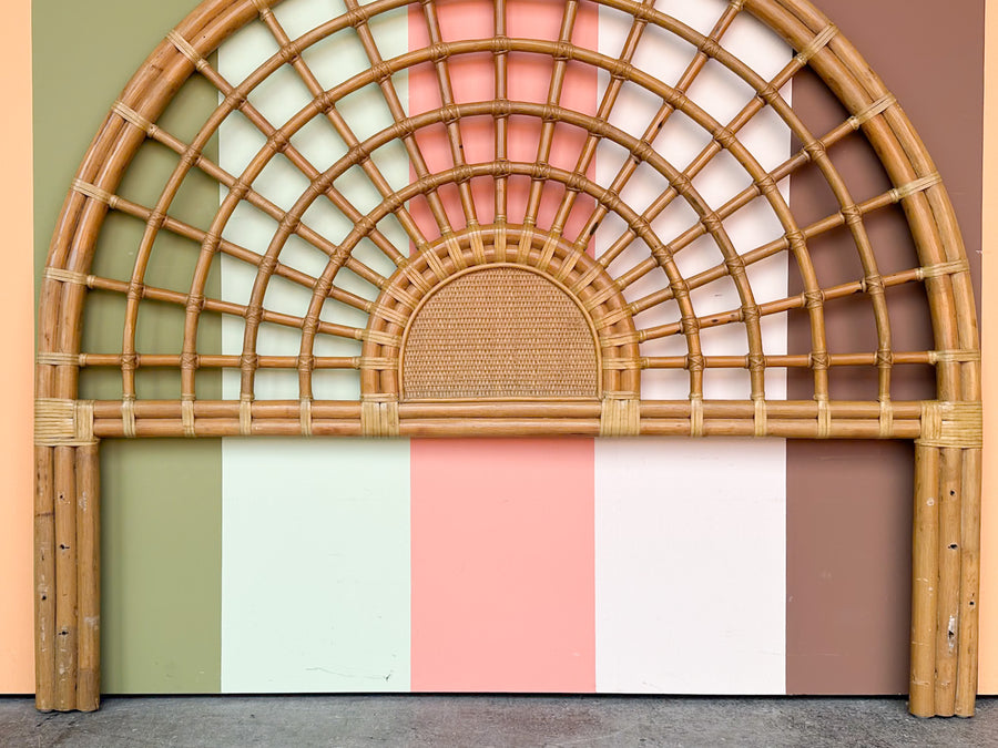 Island Style Arch Queen Headboard