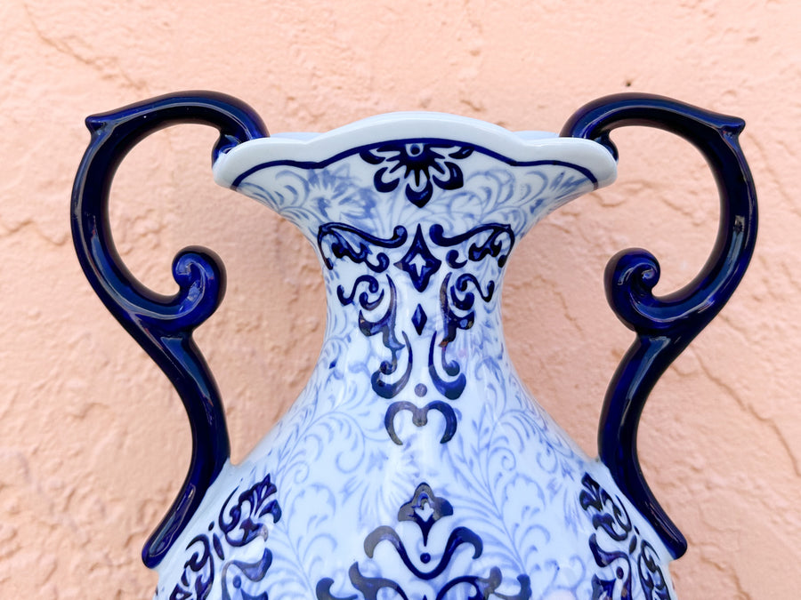 Sweet Blue and White Vase