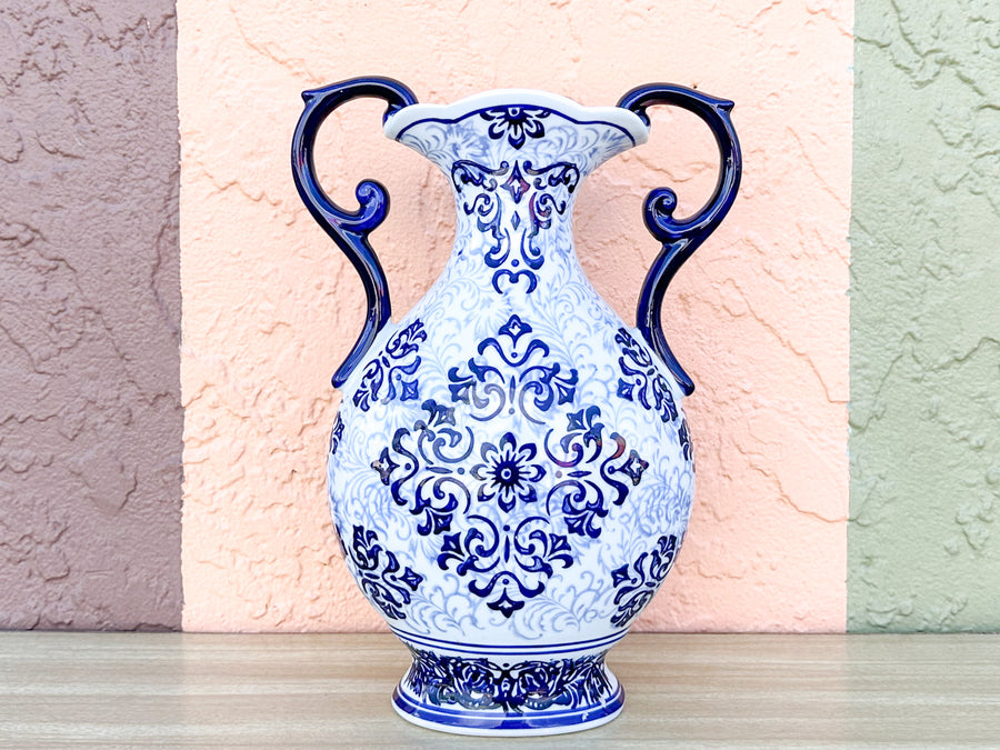 Sweet Blue and White Vase