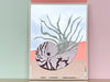 Pair of Shell Chic Painted Mirrors