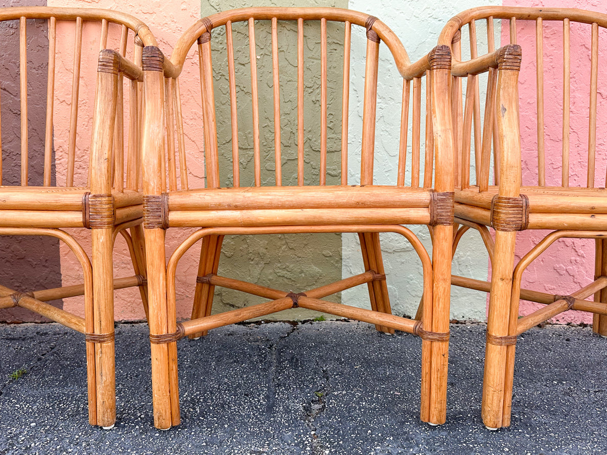 Coastal Rattan Barrel Chair