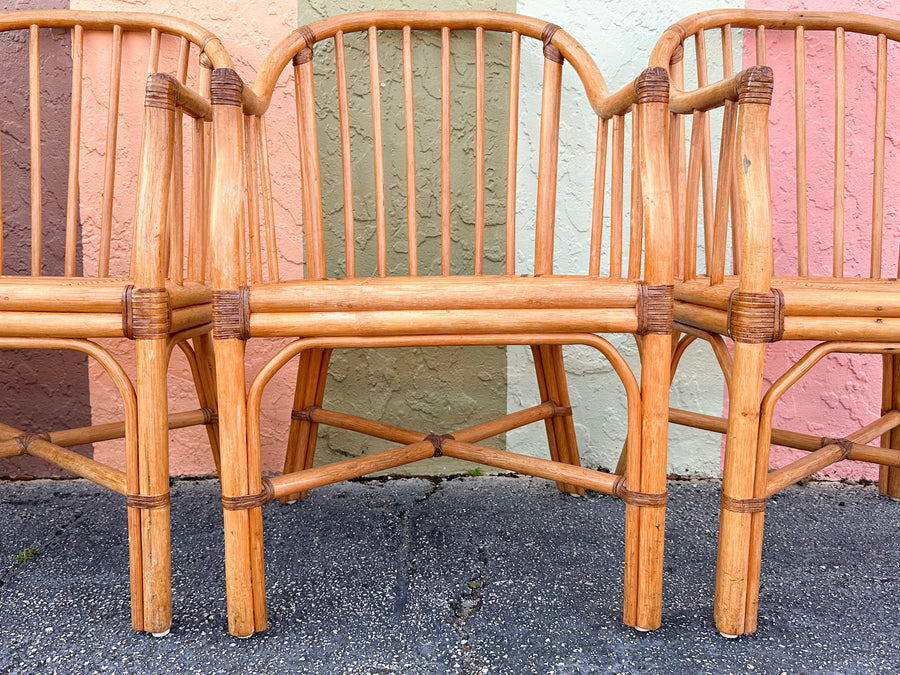 Coastal Rattan Barrel Chair