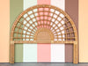 Island Style Arch Queen Headboard