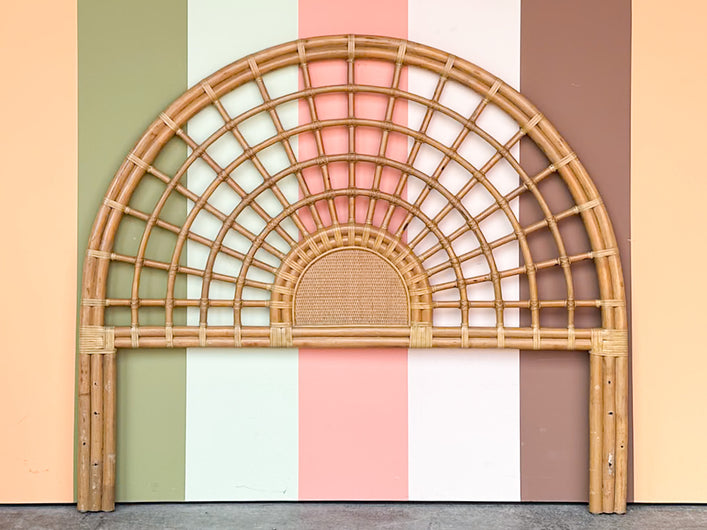 Island Style Arch Queen Headboard