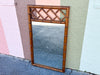 Faux Bamboo Chippendale Mirror