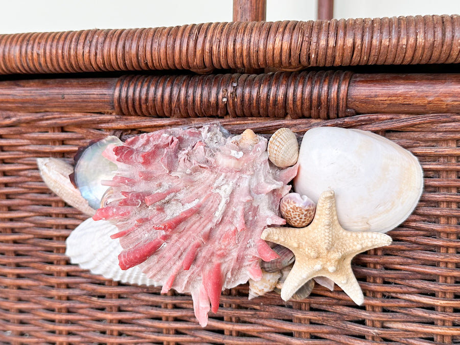 Sweet Shell Picnic Basket