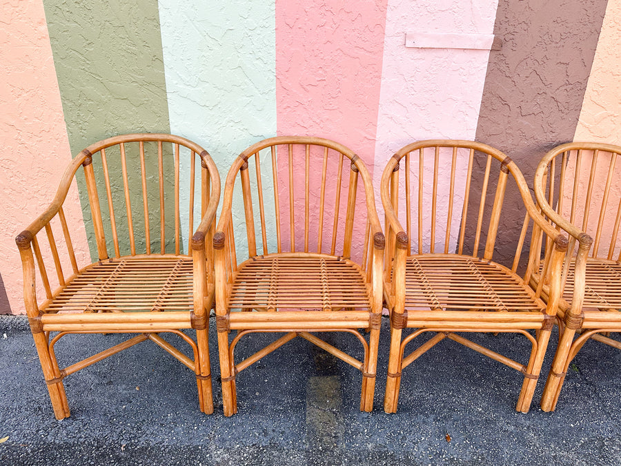 Coastal Rattan Barrel Chair
