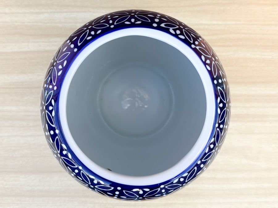 Blue and White Ginger Jar