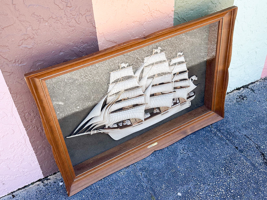 Three Dimensional Nautical Ship Art