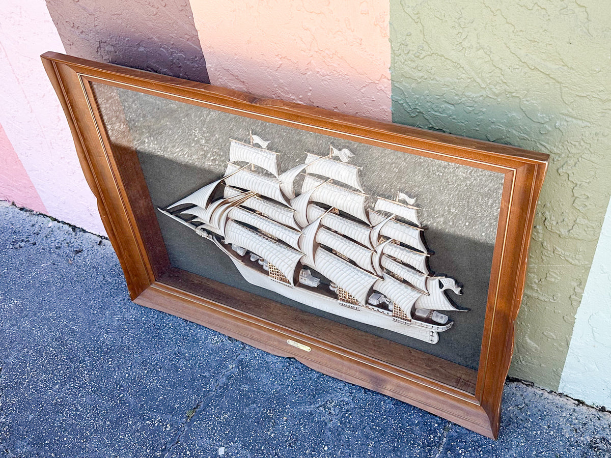 Three Dimensional Nautical Ship Art
