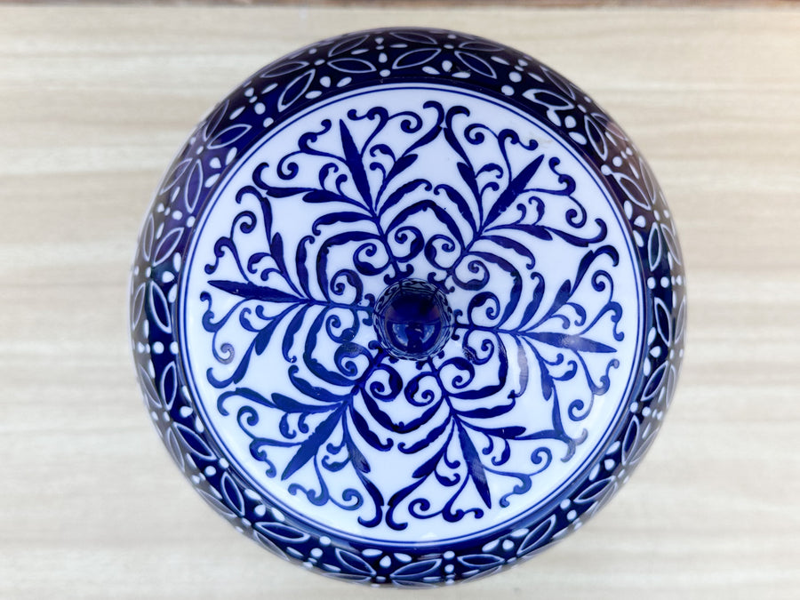 Blue and White Ginger Jar
