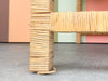 Coastal Rattan Wrapped Desk