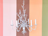 Charming Faux Coral Chandelier