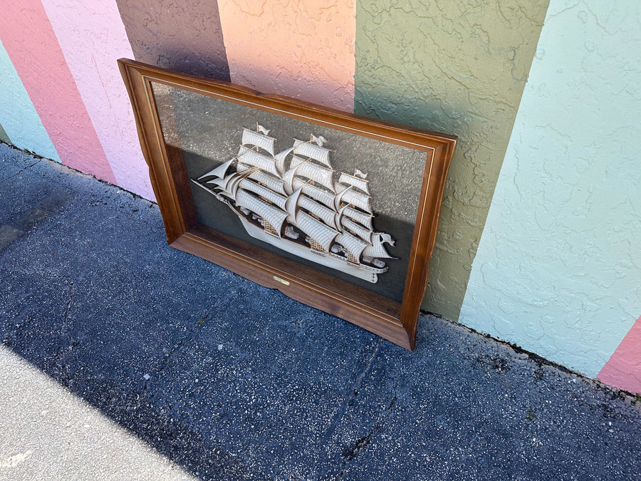 Three Dimensional Nautical Ship Art