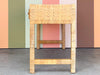 Coastal Rattan Wrapped Desk