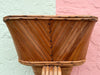 Old Florida Rattan Wall Planter