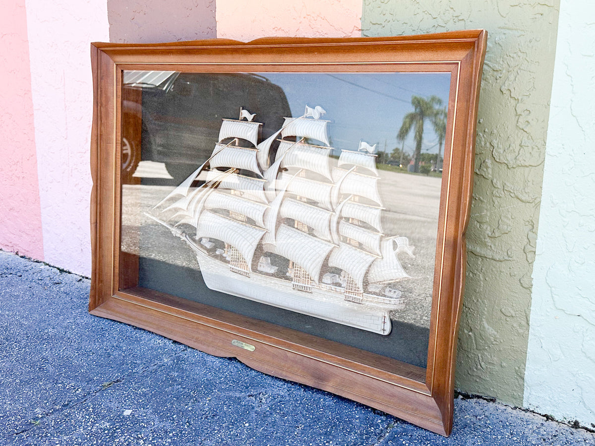 Three Dimensional Nautical Ship Art
