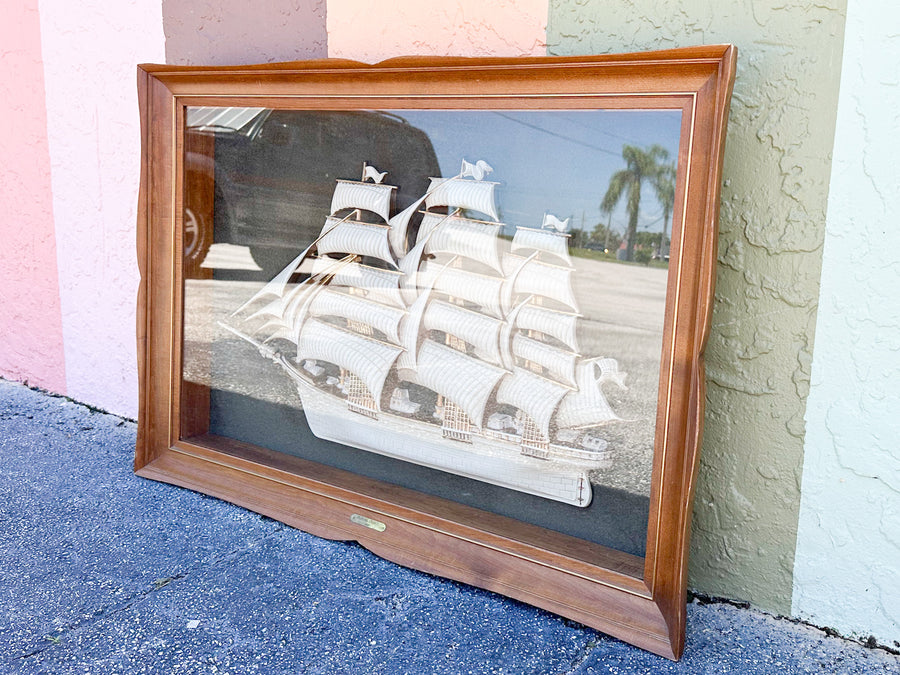Three Dimensional Nautical Ship Art