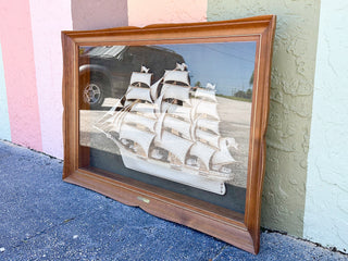 Three Dimensional Nautical Ship Art