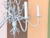 Charming Faux Coral Chandelier