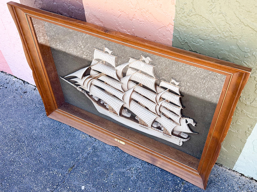 Three Dimensional Nautical Ship Art