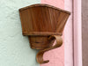 Old Florida Rattan Wall Planter