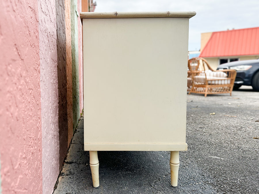 Ficks Reed Faux Bamboo Dresser