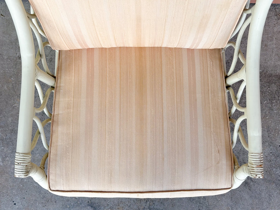 Ficks Reed Rattan Wingback Chair