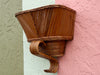 Old Florida Rattan Wall Planter