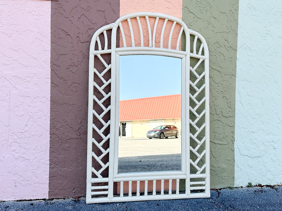 Ficks Reed Rattan Mirror