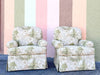 Pair of Tropical Upholstered Chairs