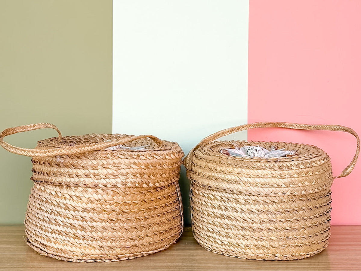 Pair of Island Chic Baskets