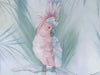 Pair of Pink Cockatoos Original Art