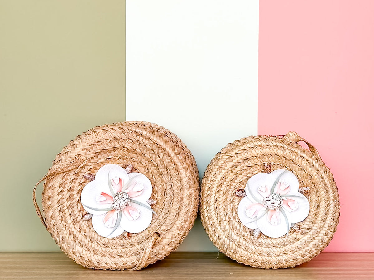 Pair of Island Chic Baskets