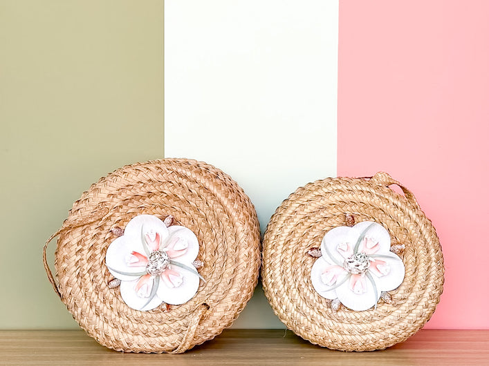 Pair of Island Chic Baskets