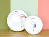 Pair of Decoupage Bird Plates