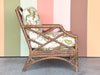 Chippendale Rattan Lounge Chair