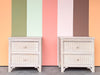 Pair of Henry Link Wicker Nightstands