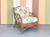 Chippendale Rattan Lounge Chair