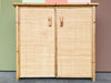 Coastal Chic Rattan Wrapped Server