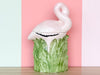 Flamingo Cookie Jar