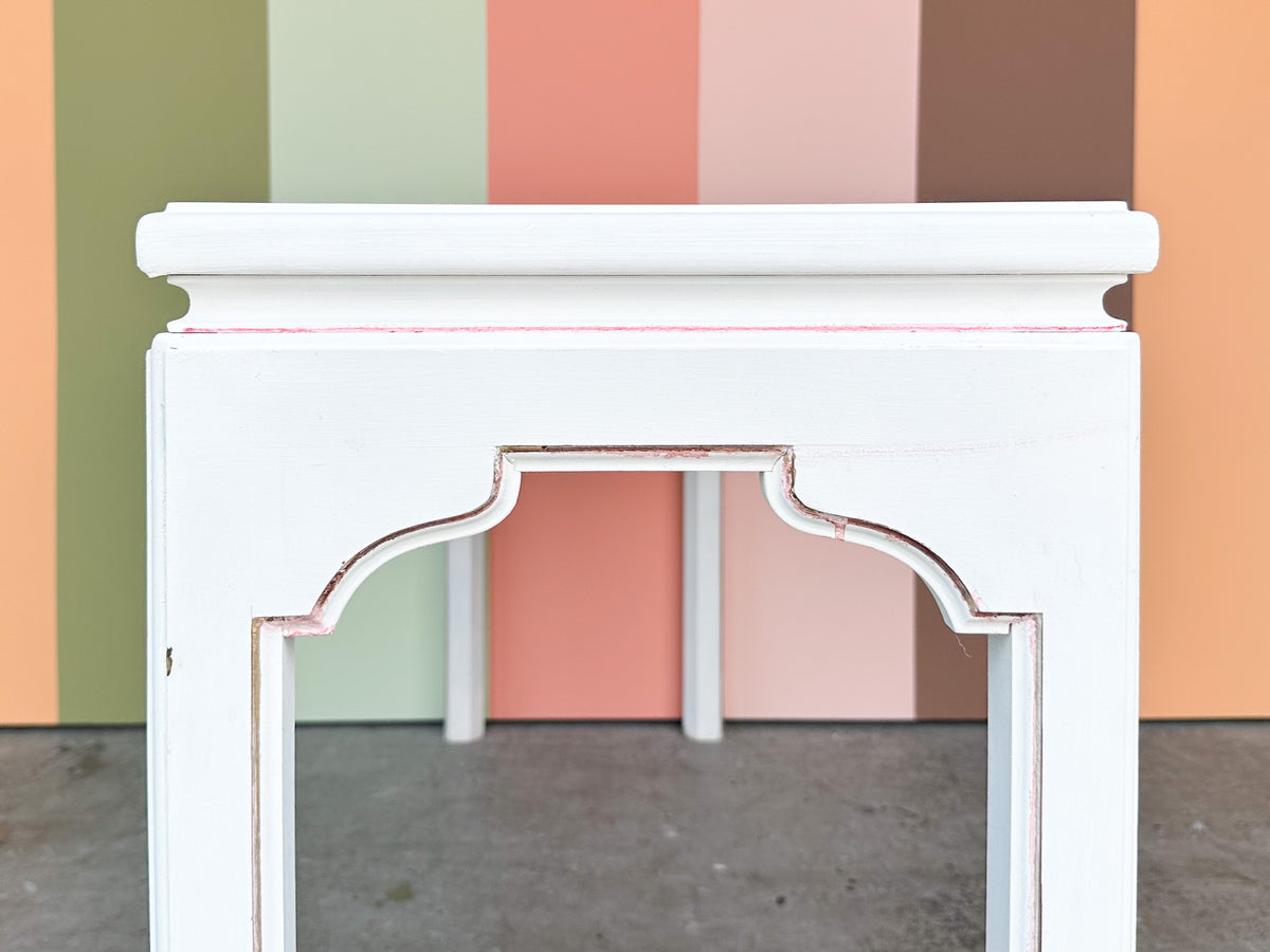 Moroccan Chic Cane Console