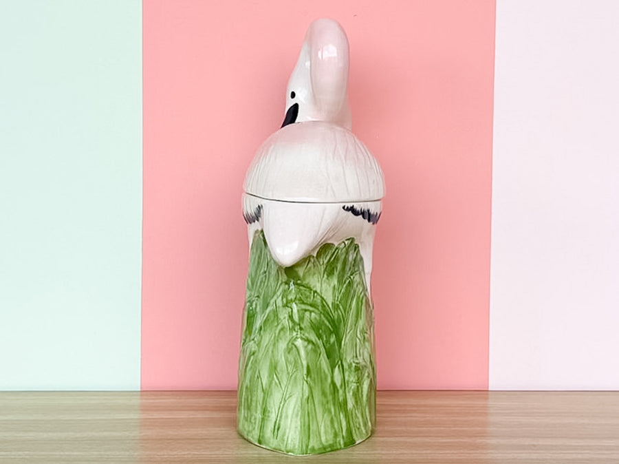 Flamingo Cookie Jar