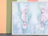 Pair of Pink Cockatoos Original Art
