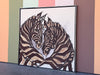 Safari Chic Zebra Art Signed Williams