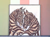 Safari Chic Zebra Art Signed Williams