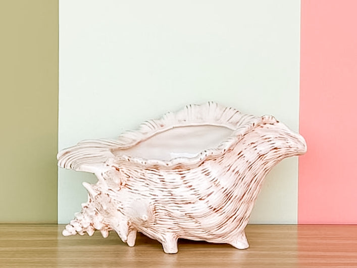 Neutral Shell Cachepot
