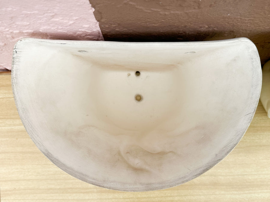 Pair of Old Florida Ceramic Wall Planters
