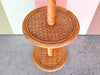 Old Florida Rattan Table Lamp