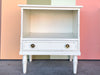 Pair of Palm Beach Chic Faux Bamboo Nightstands